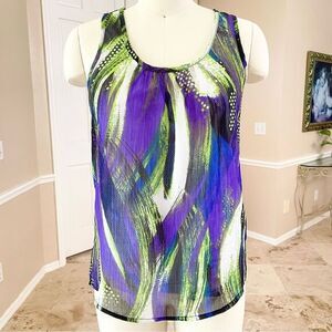 Abstract Multicolored Top